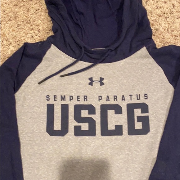 under armour coast guard hoodie